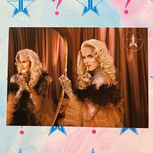 Jeffree Star Cosmetics Coffee Skin Care Collection Launch Promotional Post Card